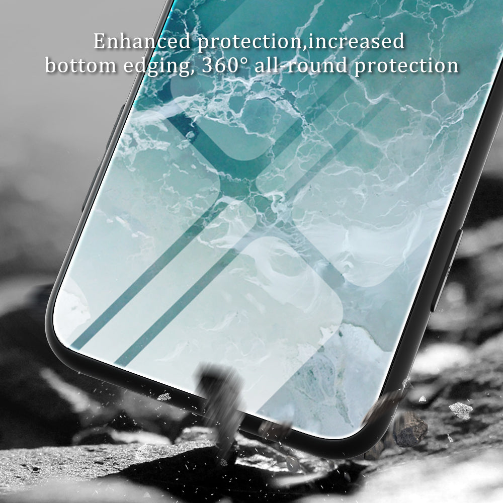 ForXiaomi Redmi Note 13 Pro 5G / Poco X6 5G Case Tempered Glass Back Phone Cover with Marble Pattern ForXiaomi Redmi Note 13 Pro 5G / Poco X6 5G Case Tempered Glass Back Phone Cover with Marble Pattern